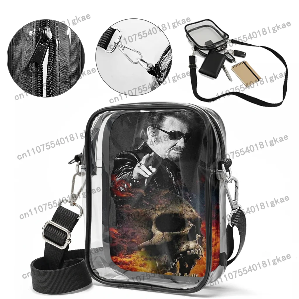 Johnny Hallyday Transparent lu - огляд і ціна Women Bags White