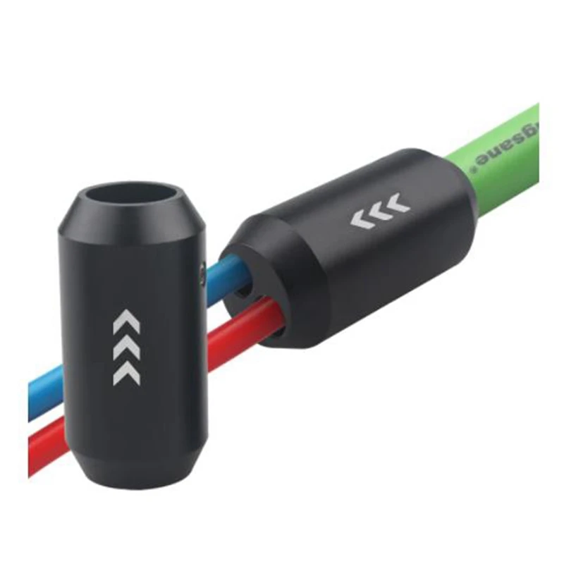 4 шт., 14 мм, 7 мм, алюминиевый сплав, матовый черный Y-разветвитель, разъемное кольцо, HIFI аудиокабель для динамиков, специальные аксессуары, вилки-адаптеры