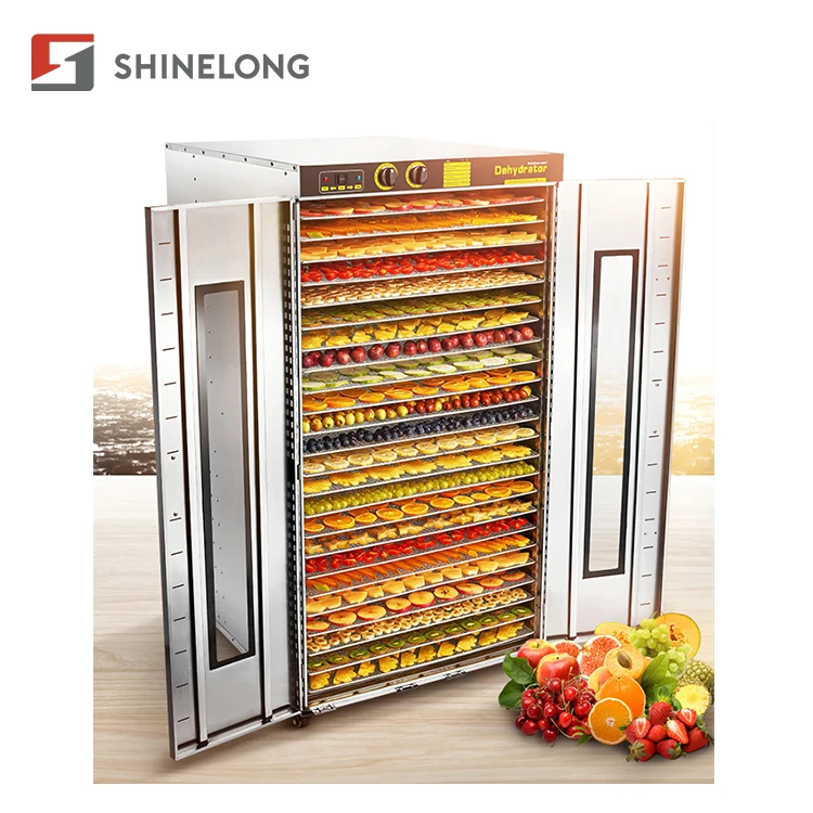 Commercial Food Dehydrator Machine 6 / 10 / 16  / 24 / Trays Dehydrated Vegetables Fruit Food Dehydrator