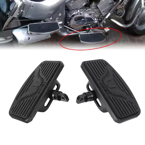 For Harley Sportster Iron XL 883 1200 Dyna Motorcycle Adjustable Front Rear Passenger Floorboard Mount-Style Foot Peg Footrest