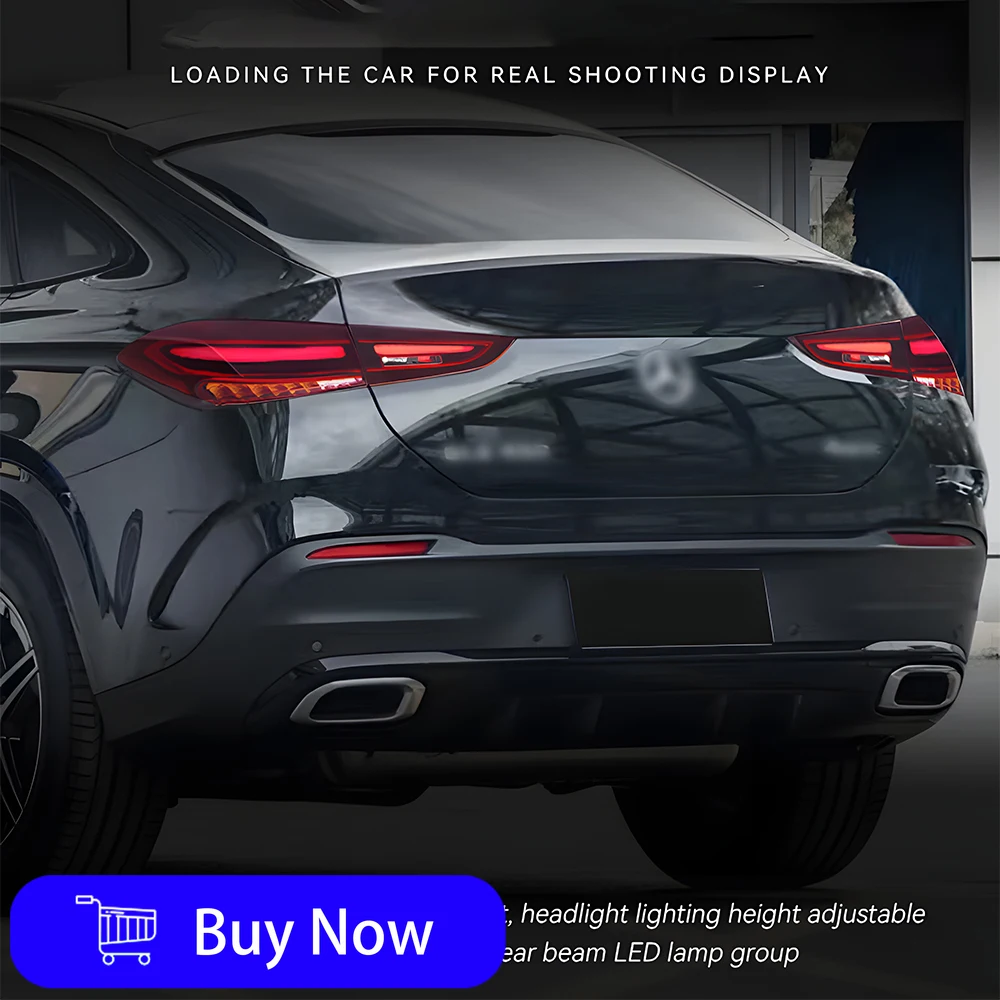 

For Mercedes-Benz GLE Coupe 2020-2025 models Automatic Tail Light Assembly Upgrade 2025 Style LED Tail Lights Plug and play