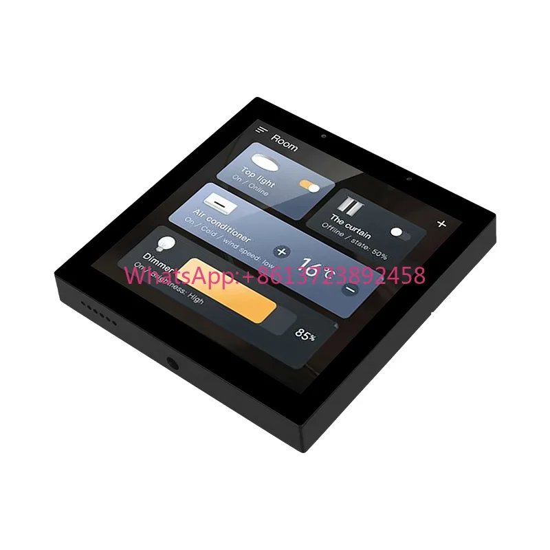 2025 Sunworld 4 Inch Central Control Touch Screen Android System 2+32GB POE Touch Panel for Smart Home