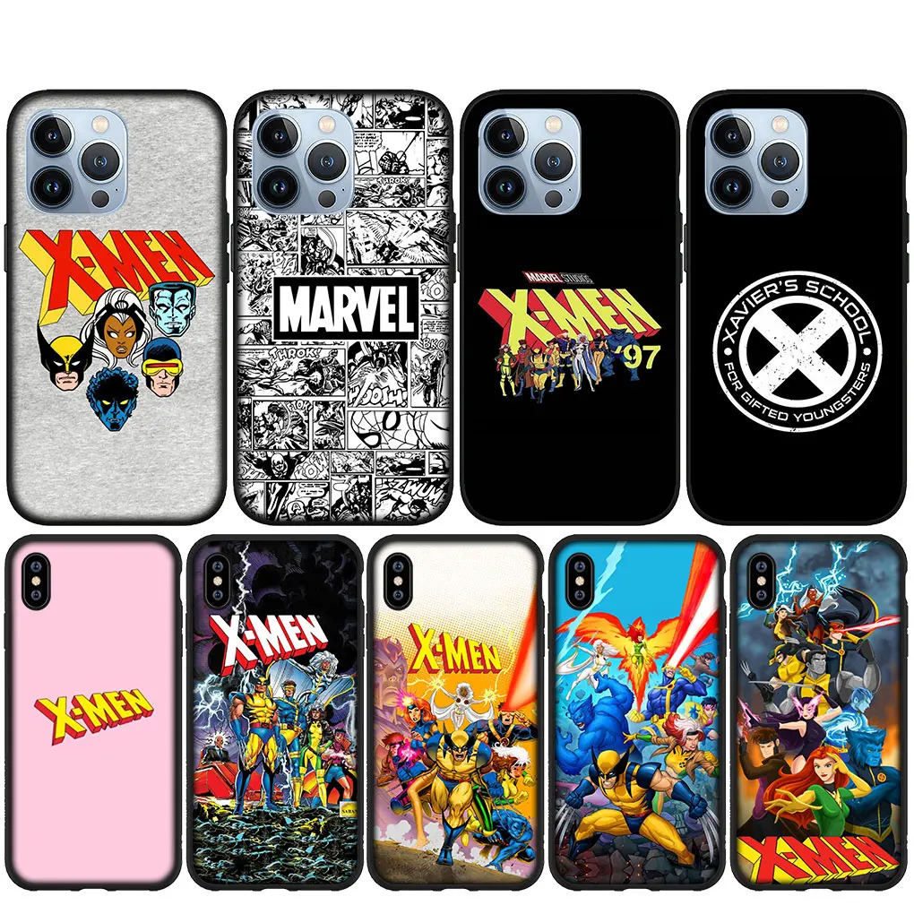 Marvel X Men Xmen Wolverine Cover Phone Casing for iPhone 14 13 12 Mini 11 Pro X XR XS Max 6 7 8 6S Plus + SE Soft Case