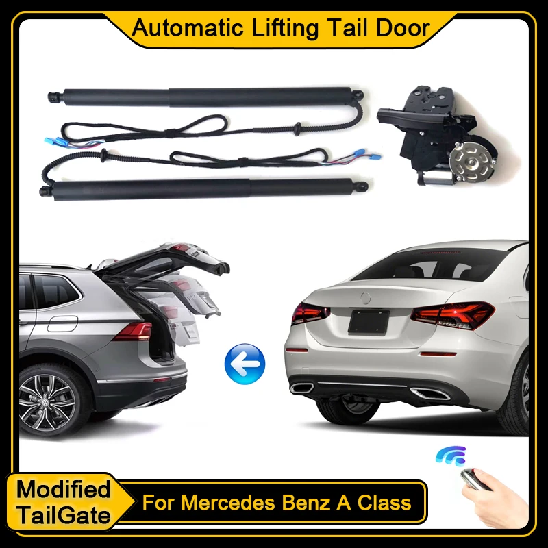 For Mercedes Benz A Class 2018~2024 Car Electric Tailgate Tail Gate Strut Vehicle Power Rear Door Lift System Kit for Trunk