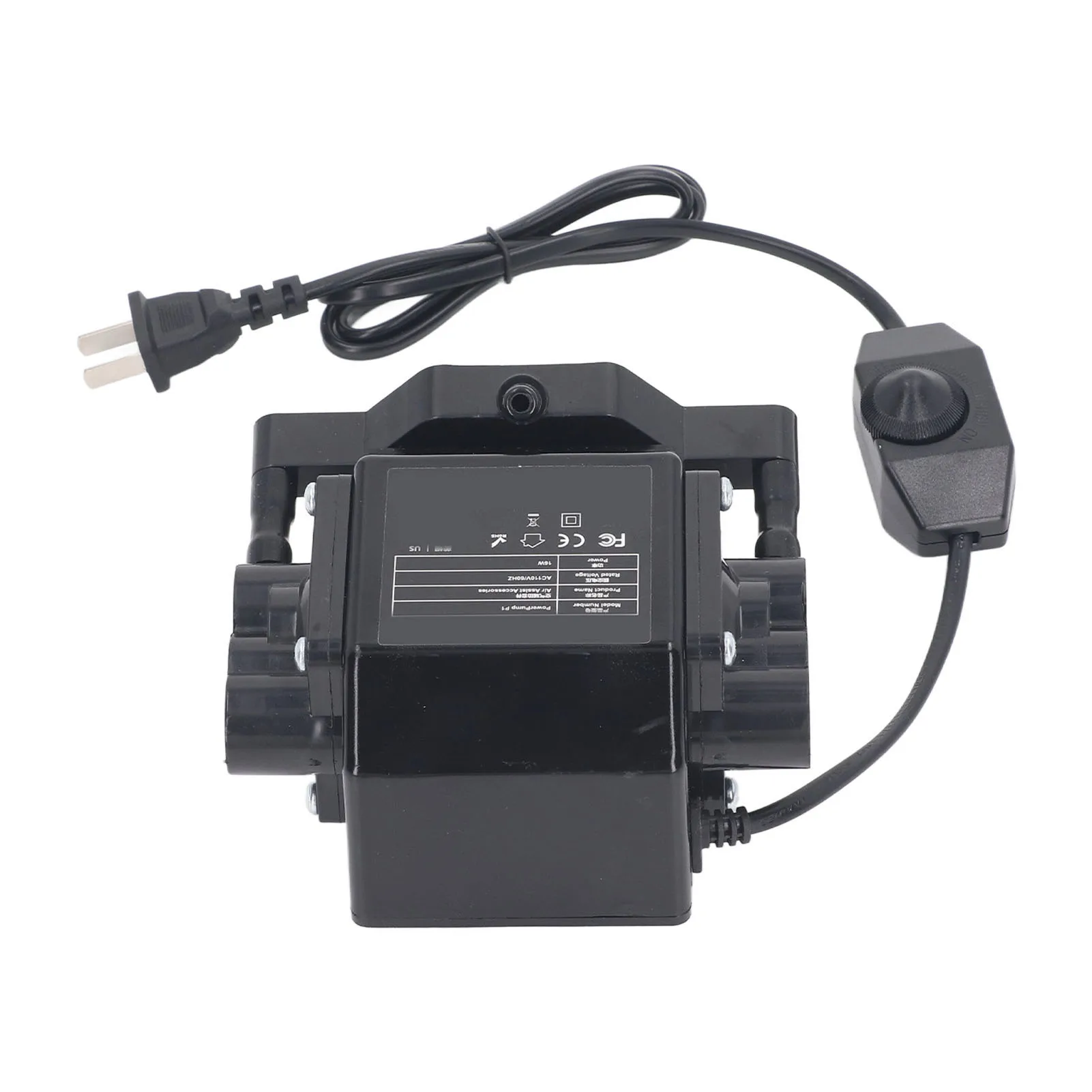 エアアシストポンプ 調整可能なエアフロー 低騒音エアアシストキット レーザー彫刻切断機用 レーザー彫刻機エアアシスト