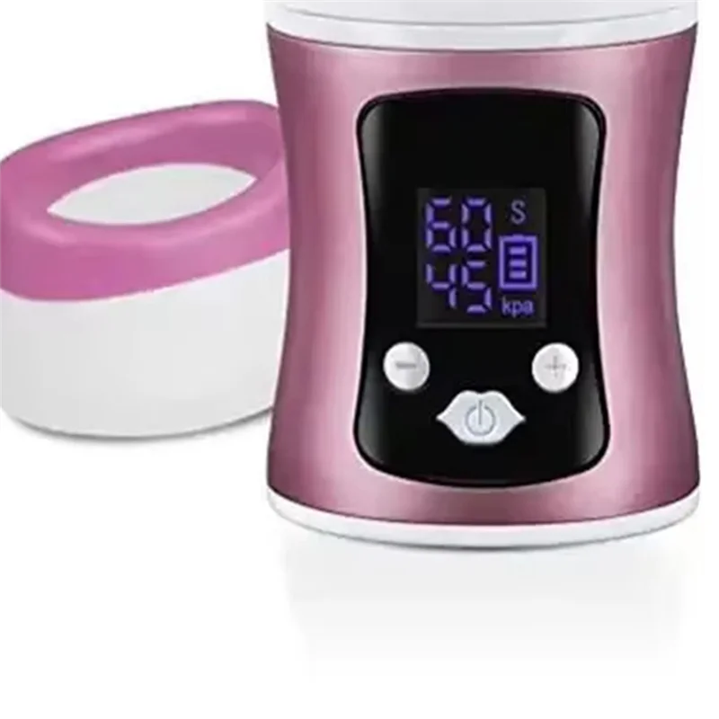 Masajeador de labios ABVI, plumper de labios eléctrico portátil de silicona con potenciador de terapia de luz LED, instrumento para reducir las líneas de los labios