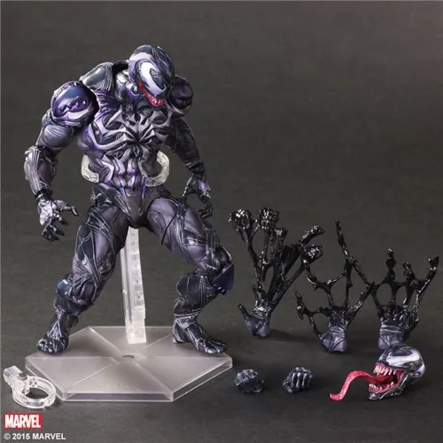 In Stock Marvel Venom 3 Last Dance Action Figures Shf Venom War Horse Body Horse Peace Elite Anime Peripheral  Decor Figurine