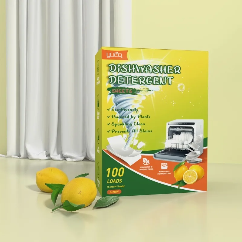Dishwasher Dish Cleaning Tablets Decontamination Brightening Multifunctional Cleaning Tablets Kitchen Tools