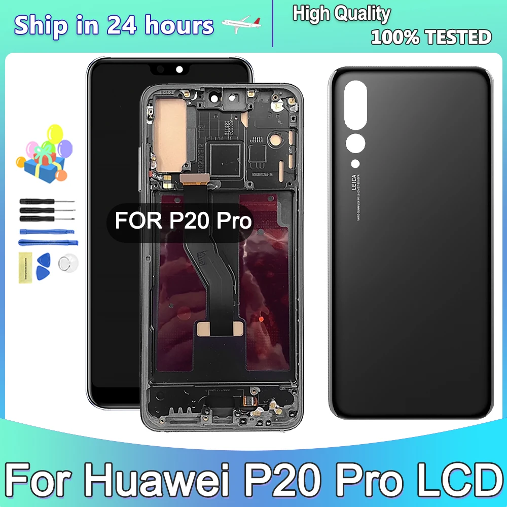 TFT For Huawei P20 Pro LCD Display Touch Screen repelace Digitizer For Huawei P20 Pro LCD with Frame CLT-L29C,L29,L09,CLT-AL00