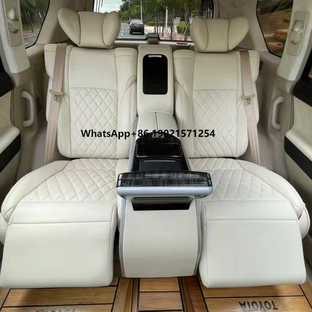 Luxuriöse VIP-Autositze mit Mittelkonsolen-Kit, Umrüstung von Auto-Innenzubehör, elektrische verstellbare Van-Sitze