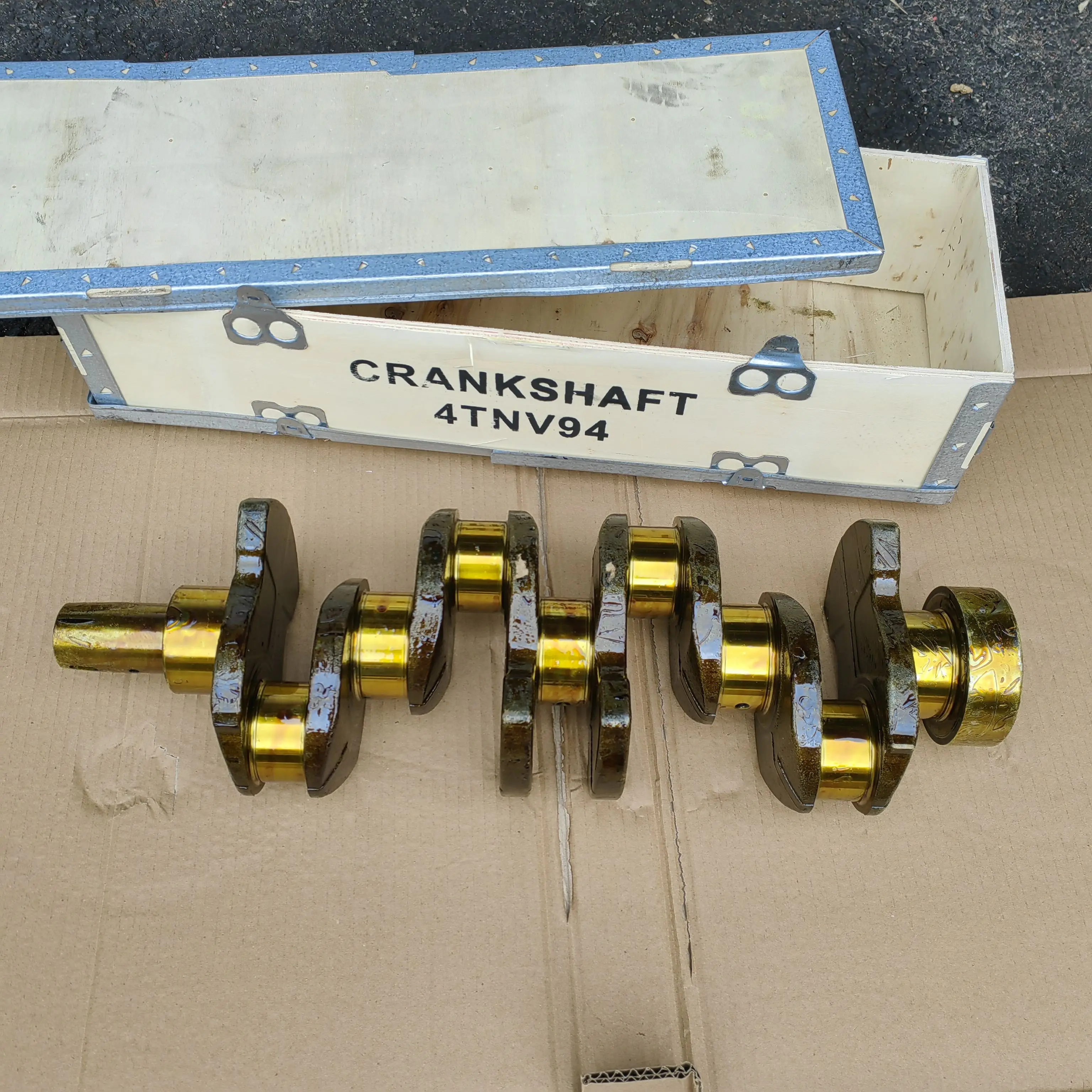 New Crankshaft for Yanmar 4TNV94L 4tnv94 Engine