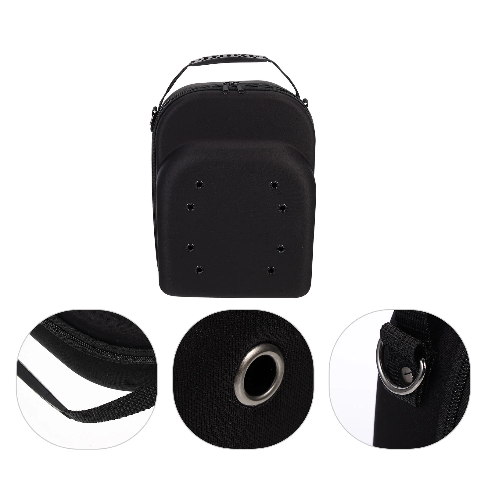 

1 Pcs EVA Baseball Cap Breathable ganizer Protective Case Travel Bag Smooth Zipper Display Carrier Hat Showcase Box Hat Storage