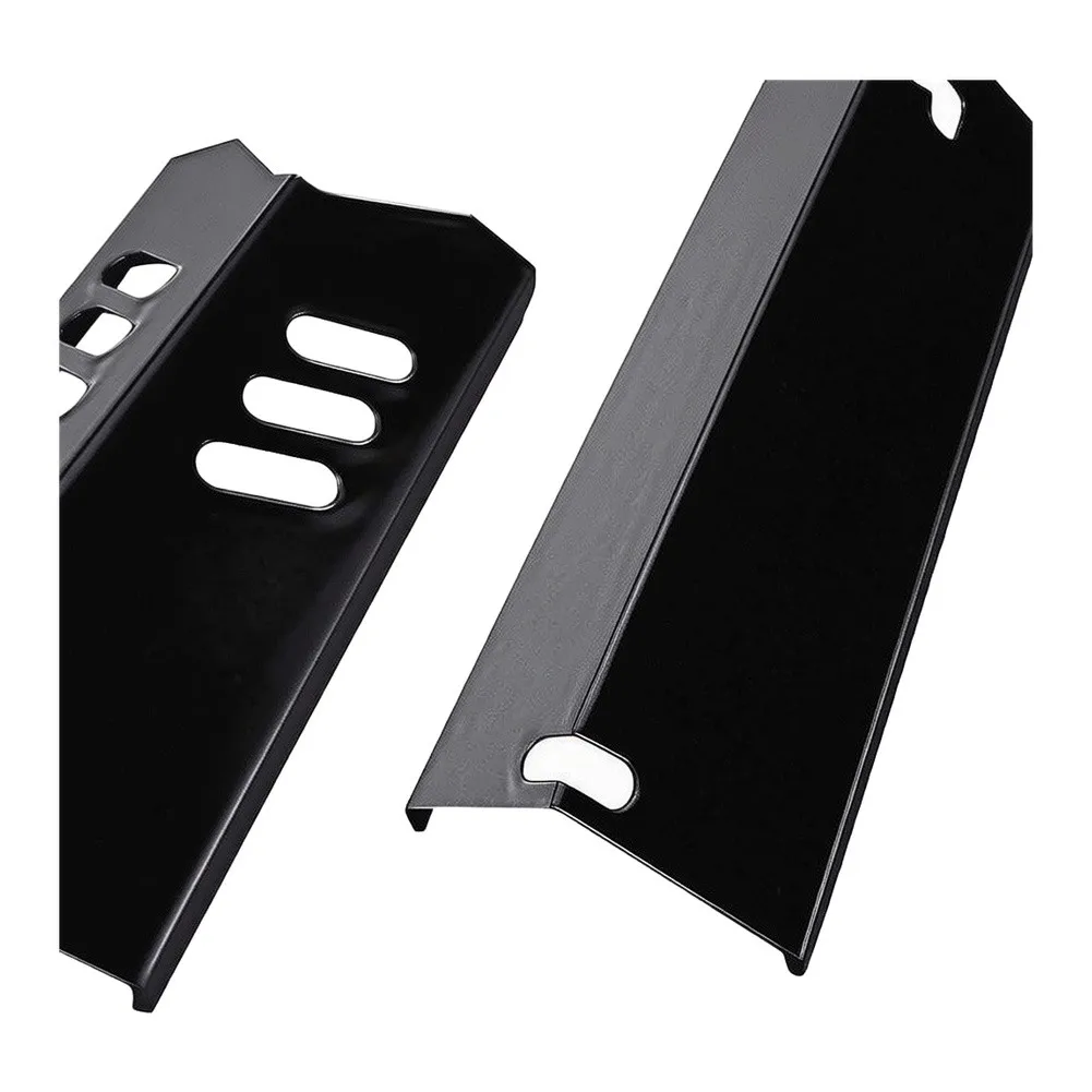 For Outdoor Grilling Black Enamel Heat Plate Enamel Grill Heat Plate Cooking BBQ Heat Shield Robust Construction