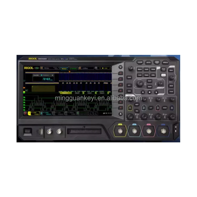 4 Channels Digital Oscilloscope 100M Four Channel MSO5104/5204/5354/5074/5072 RIGOL Spectrum Analyzer