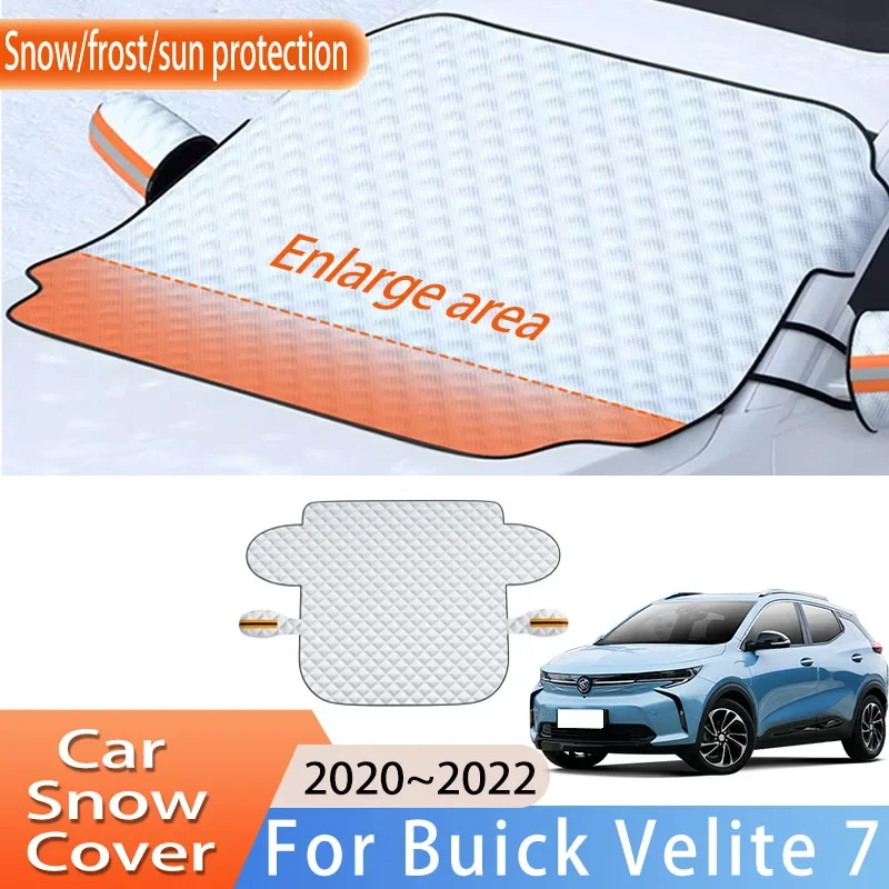 

Car Accessories For Buick Velite 7 2020~2022 Upgrade Front Windscreen Snow Cover Ice Frost Sun Protector Waterproof Auto Parts