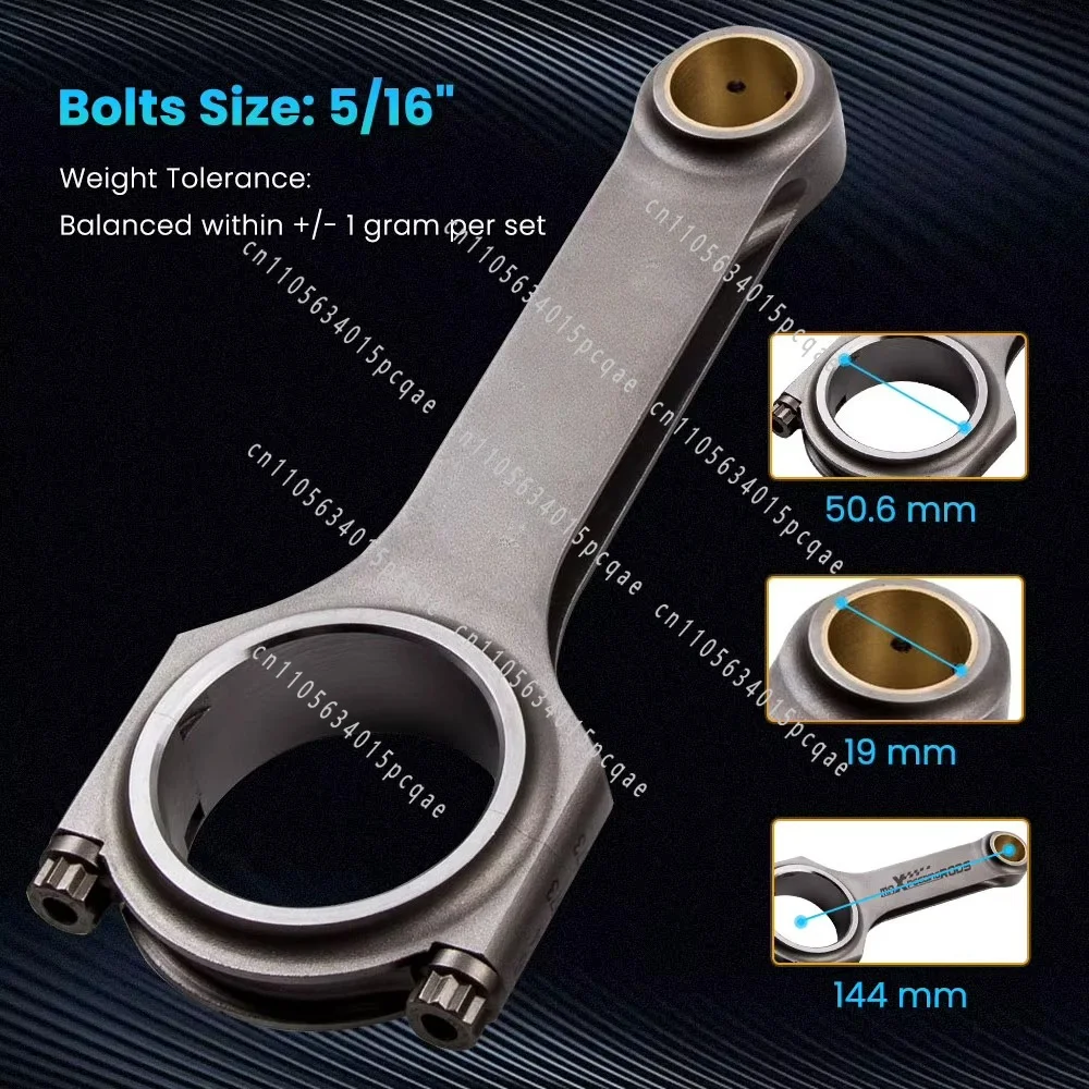 Maxpeeding Rod Forged Racing Rod for VWGti 1.8T Pin 19mm Taper 800HP