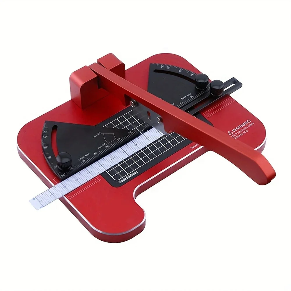 

Woodworkng Adjustable Angle Cutting Machine Aluminum Alloy Desktop Tool Precision Model Kit Cutter Rubber Stick ABS PS Cutting