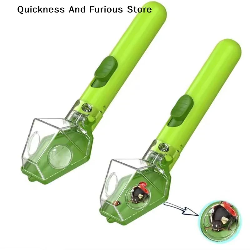 Bug Catcher and Viewer Eco-Friendly Insect Observation 6X Magnifier, Safe Backyard Exploration Toy for Outdoor Nature Learning