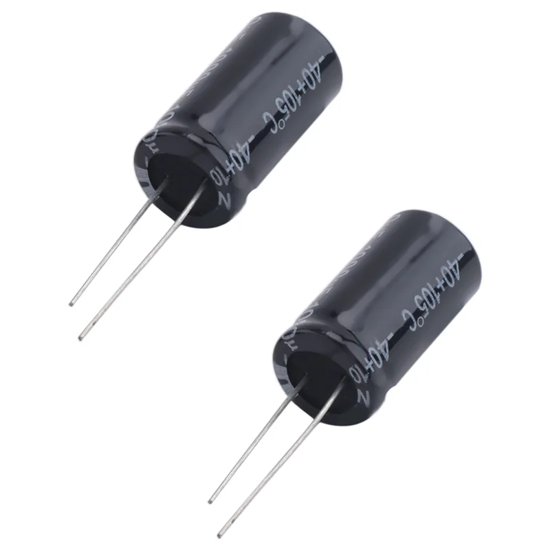 【NUOVO】 Condensatori elettrolitici in alluminio da 20 pezzi 1000Uf 50V 13X25mm neri