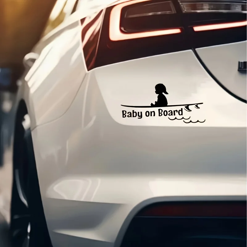 Stickers, Car Safety Warnings, Fun Irregular Shapes, Disposable Glass Surface Design, Suitable for Vehicle and Home Decoration