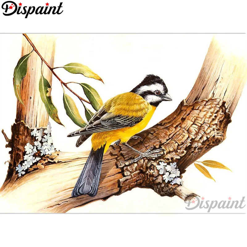 

Dispaint Full Square/Round Drill 5D DIY Diamond Painting "Animal bird scenery" 3D Embroidery Cross Stitch Home Decor Gift A12322