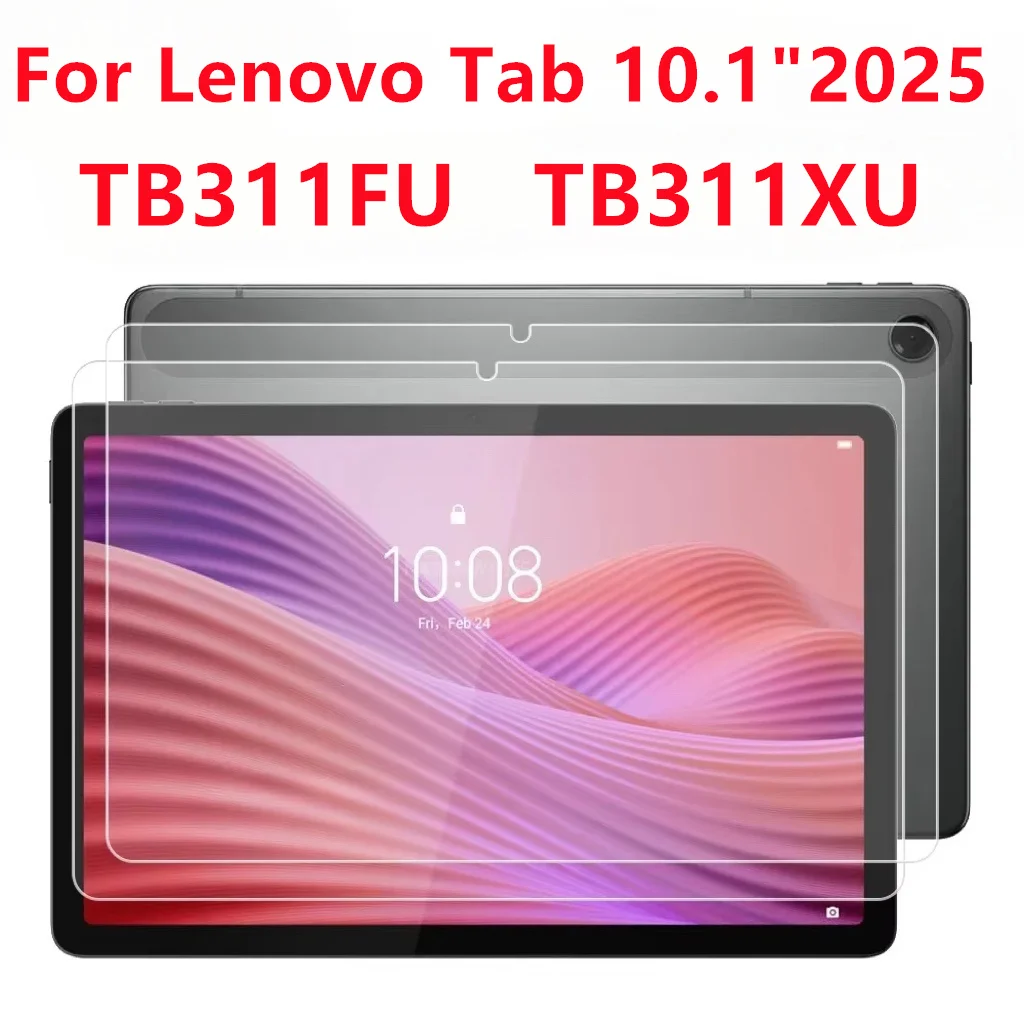 

Защитная пленка для экрана планшета, 2 шт., для Lenovo Tab 10,1 дюйма, 2025 TB311FU TB311XU, защитная пленка из закаленного стекла HD с защитой от царапин