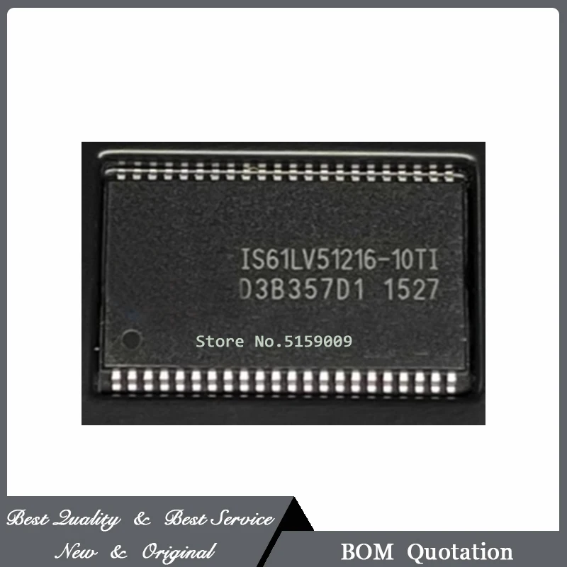 1 Pcs/Lot IS61LV51216-10TI TSOP44 New and Original In Stock