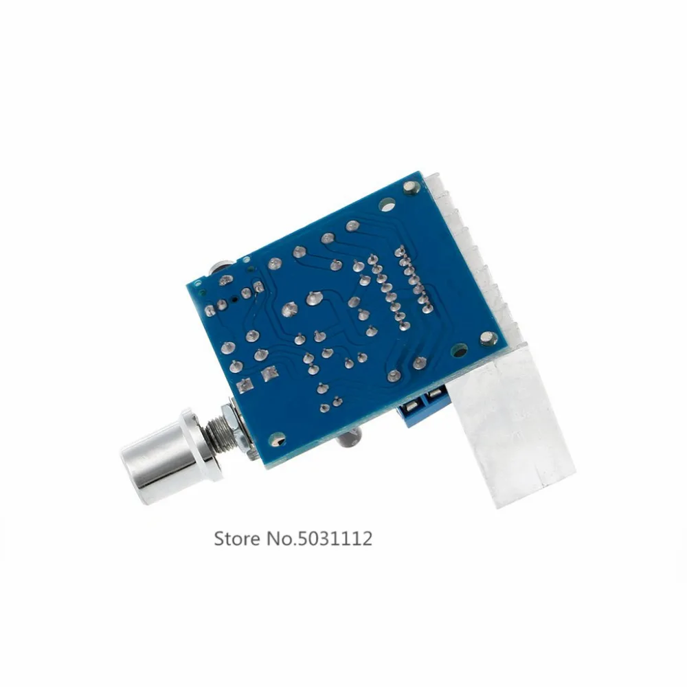 Placa Amplificadora de Áudio Digital Dual-Channel, Módulo Amplificador de Potência, Stereo DIY, Sound Amplify System, 2x15W, AC, DC, TDA7297