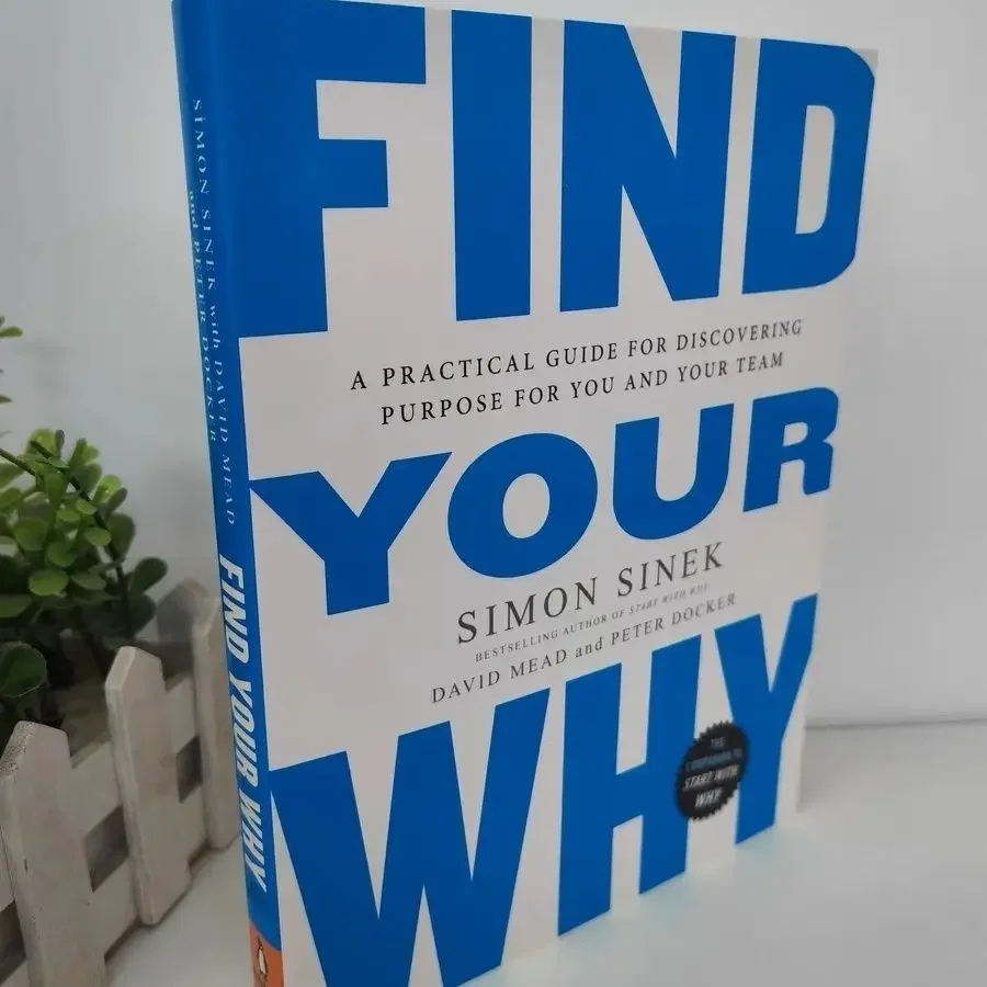 

Find Your Why & Start with Why By Simon Sinek Motivational Management & Leadership Business English Novel Books Paperback