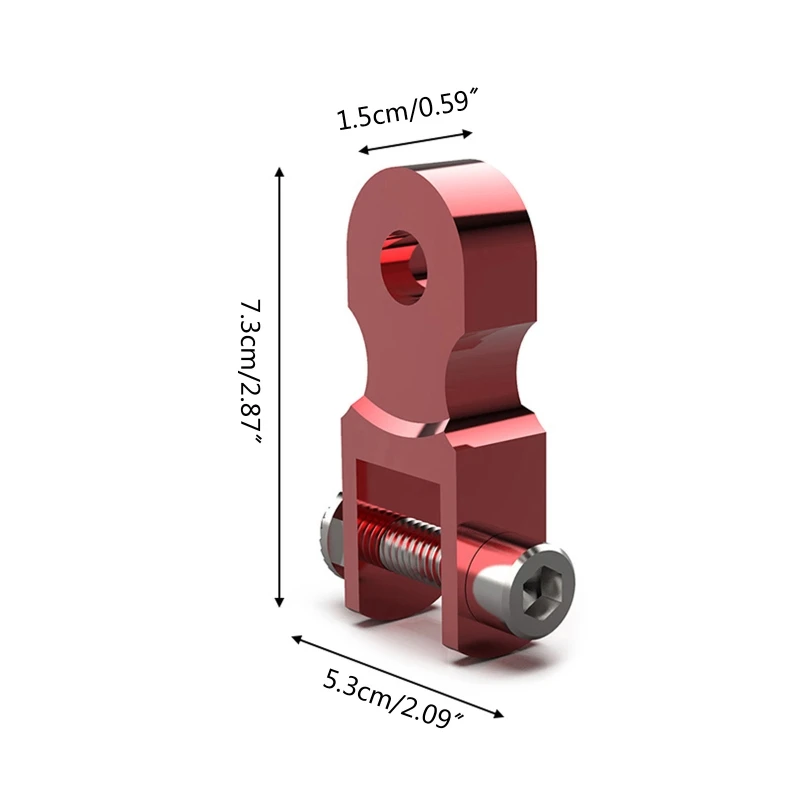 Motorcycle External Part Durable Aluminium Alloy Shock Absorber Height Extension for Most Motorbike