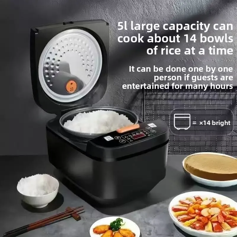

Xianke's new 5L large capacity sticky ball pot electric rice cooker intelligent reservation insulation household rice cooker