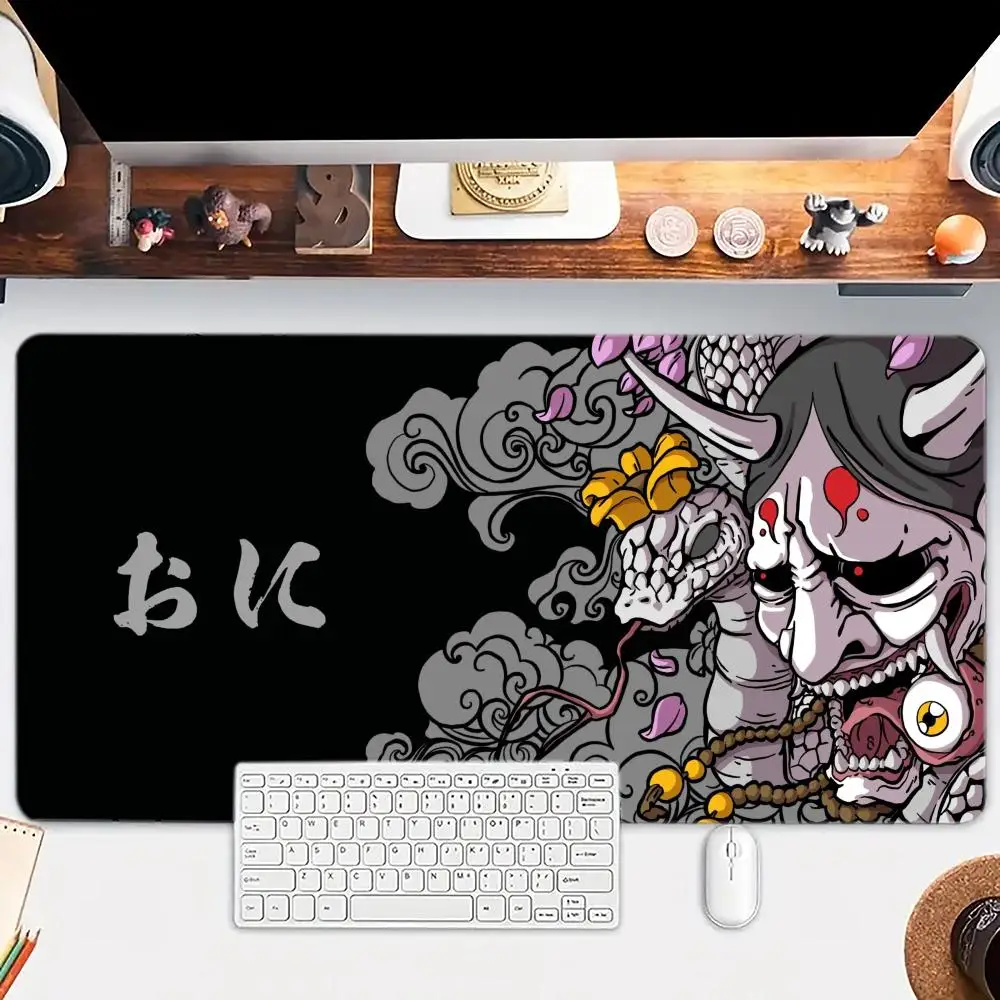 

Demon and Ghost Anime Mouse Pad Large mouse pad, desk pad, anti slip base, washable for office and home use