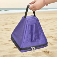 Bolsa de almacenamiento de pirámide de cristal, bolsas de almacenamiento moradas profesionales, Accesorios para Instrumentos Musicales