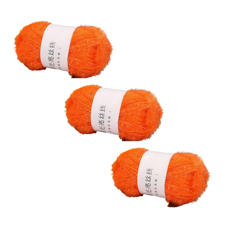 A59E-غزل زجاجي DIY دمية منسوجة يدويًا غزل ذهبي مضفر غزل مشرق