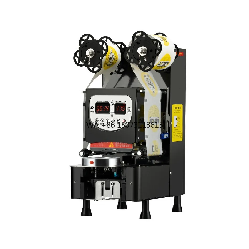 

Electric Automatic Plastic Paper Cup Sealing Machine Imported Main Board for Beverage Carton Packaging