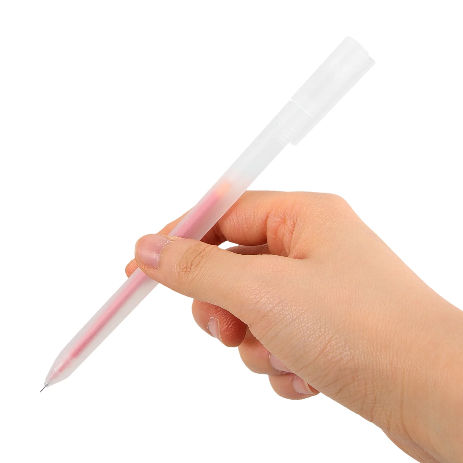 

30pcs Neutral Pens Premium Plastic Lid Ergonomic Fine Tip Gel Pens For Office Business Writing Supply Portable Stationery Gift