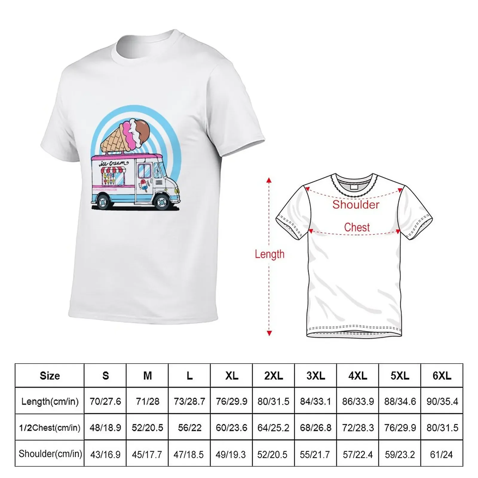 Sturniolo Triplets ice cream T-Shirt boys whites sublime oversizeds summer top clothes for men