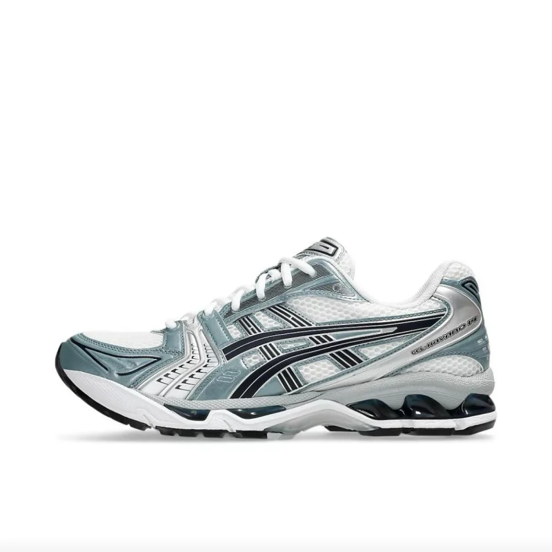 Asics Gel-Kayano 14 Round Toe Lace-Up Anti-Slip Wearable Low-Top Running Men's Sports Shoes