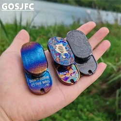 FZ F2 Cat Push Slider Metal Fidget Stress Relief Toys Metal Fidget Toy EDC Acessories