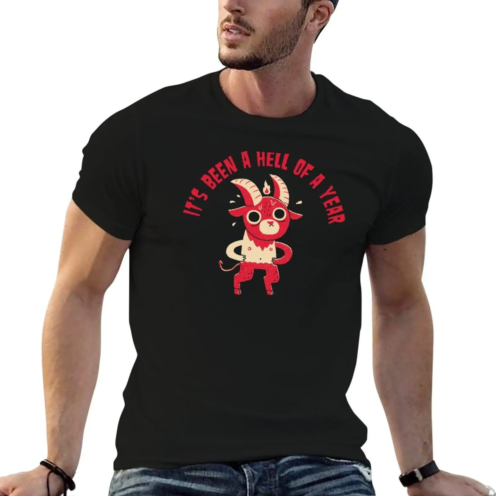 

Hell Of A Year T-Shirt t shirts for man slim fit graphic t shirts for man T-Shirt