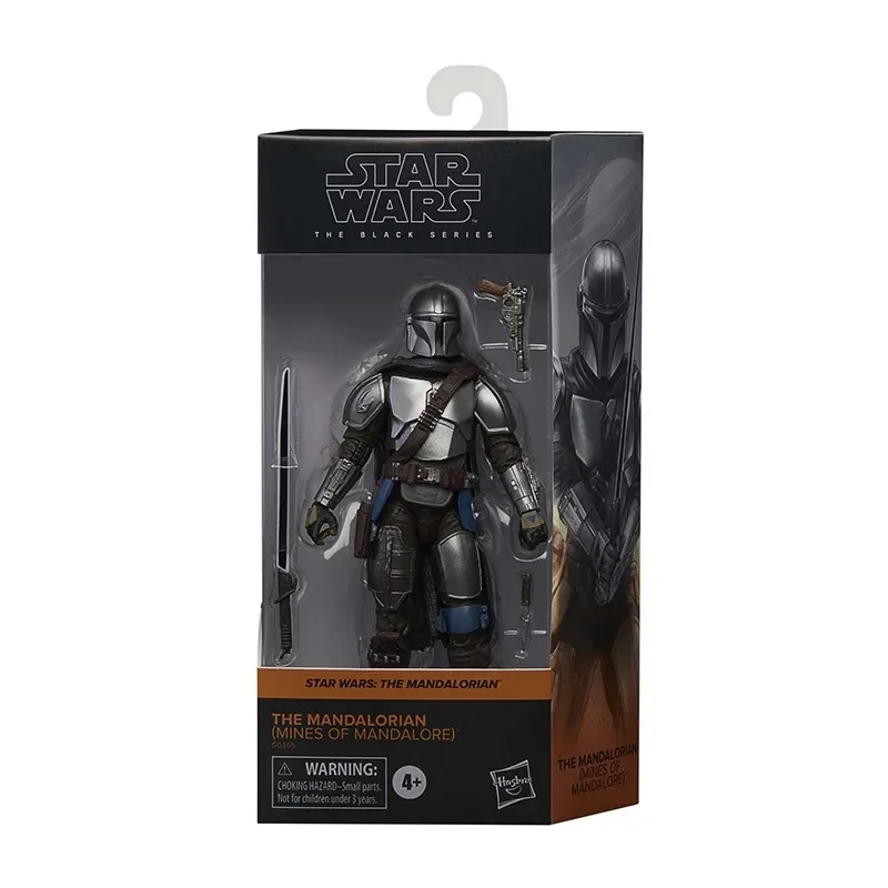 Nowa Oryginalna Figurka Akcji Hasbro Star Wars The Black Series The Mandalorian Model Zabawka Prezent Urodzinowy Kolekcja