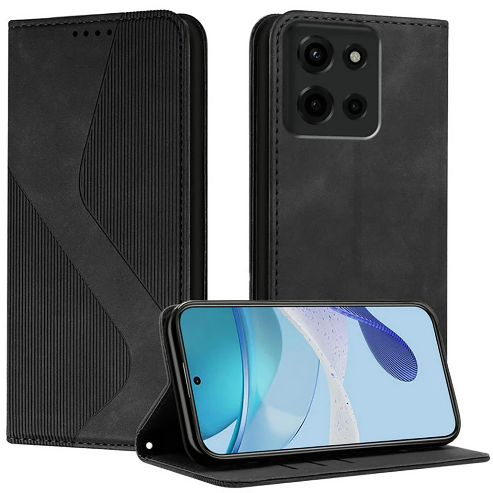 حافظة لهاتف موتورولا إيدج 70 5G 2025 محفظة جلدية الملمس فوندا لهاتف موتورولا موتو X70 حافظة هوائية إيدج 70 غطاء مغناطيسي #1