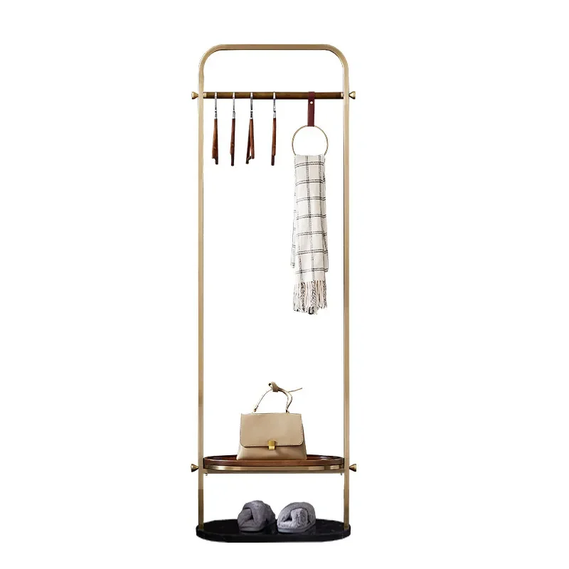 Boutique Sticker Coat Rack Drying Children'S Wheels Cheap Elegant Room Hallway Coat Rack Floor Mueble Para Ropa Furniture Home
