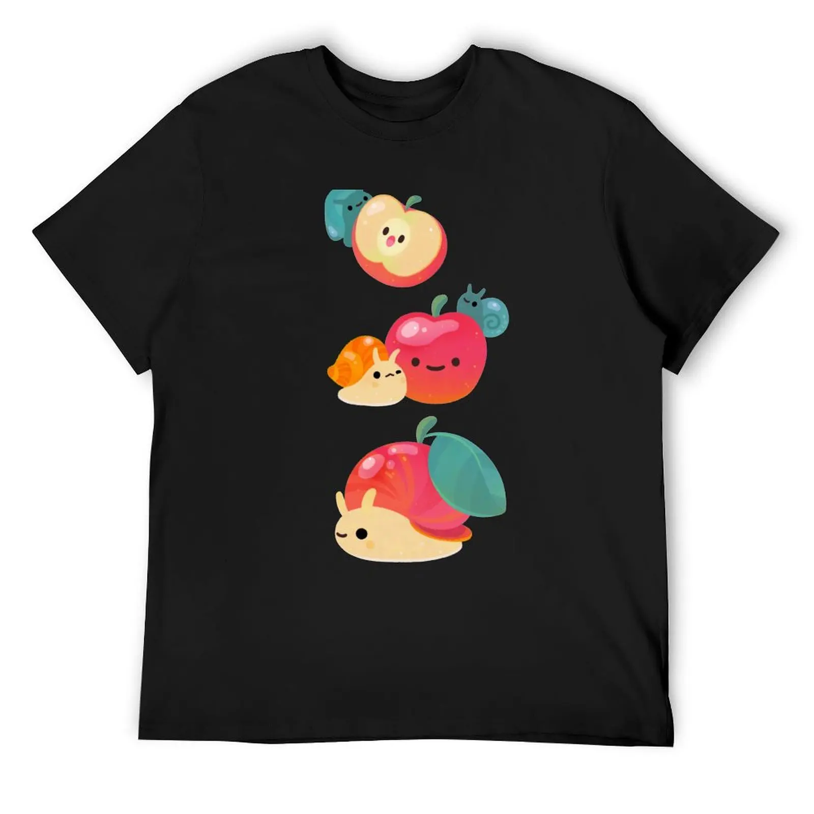 

Apple snail T-Shirt shirts graphic anime stuff luxury clothes men