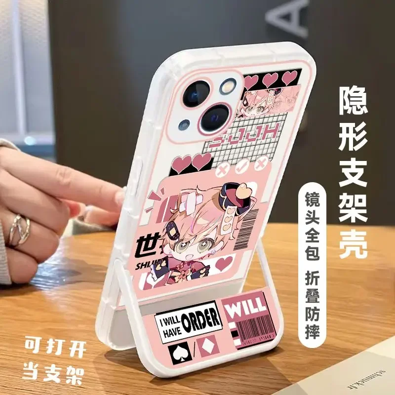 Чехол для телефона Project Sekai Kamisiro Rui AKIYAMA MIZUKI Game Iphone 15 Pro Max, держатель для телефона, IPhone 16, 13, 15, 14, защитные чехлы, подарок