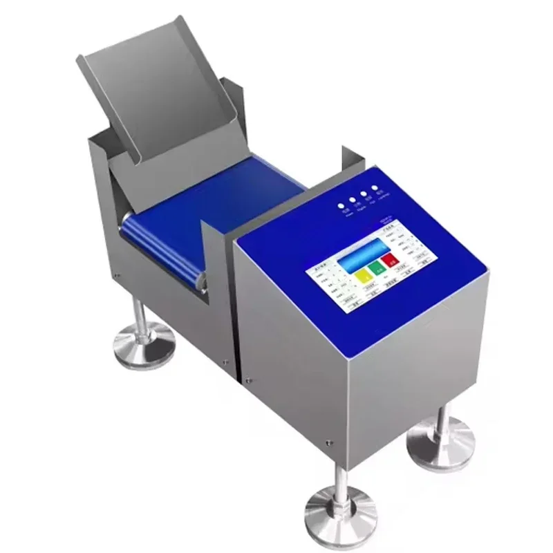 Hot Sales 0.1g Sensitivity Small Check Weigher Automatic Sorting For Small Food Snack Tea Candy Industry