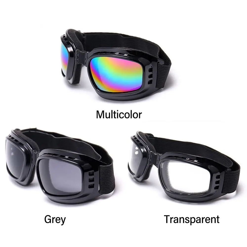 Plastic Folded Protective Glasses Impact Resistant Mutlicolor Ridding Anti-goggles Anti Fog Windproof Work Safety Glasses