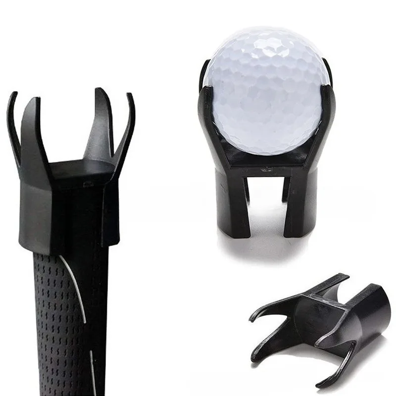 2Pcs Golf Ball Retriever, 4‑Pronged Claw‑Style Putter Grip Ball Pick‑Up Tool, Portable Golf Training Accessory Outdoor Sports