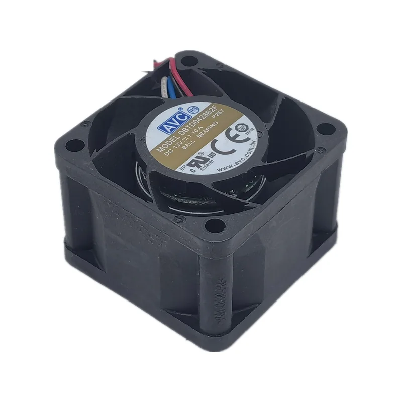 New AVC DBTD0428B2F DC12V 1.10a 4028 4cm 4-wire 40*40*28MM PWM server cooling fan