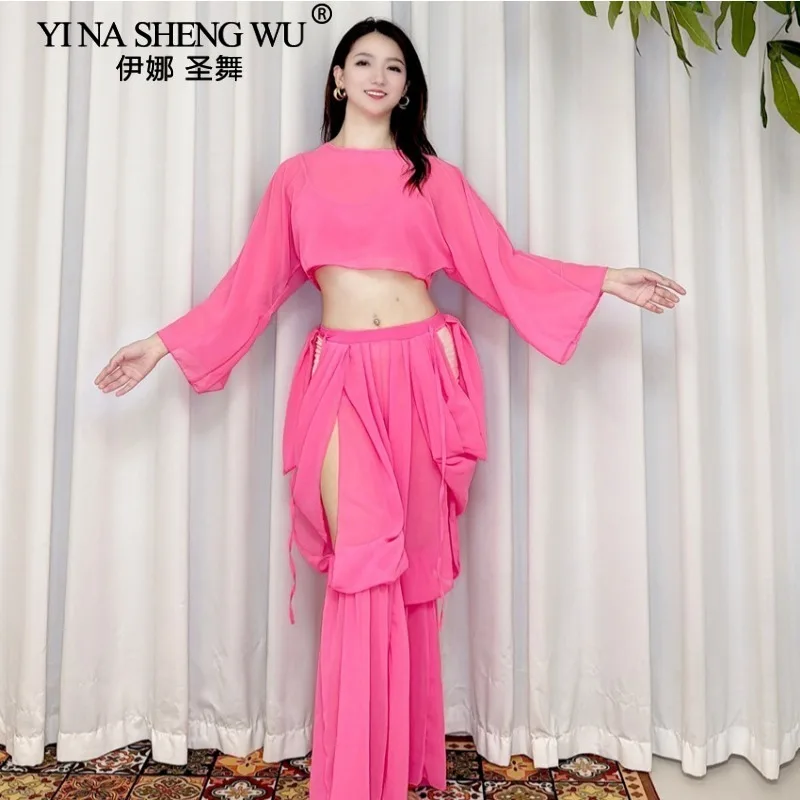 

Костюм для танца живота для женщин, восточный наряд для выступлений, праздничный комплект одежды, вечерние костюмы на Хэллоуин, китайская народная одежда для танца живота